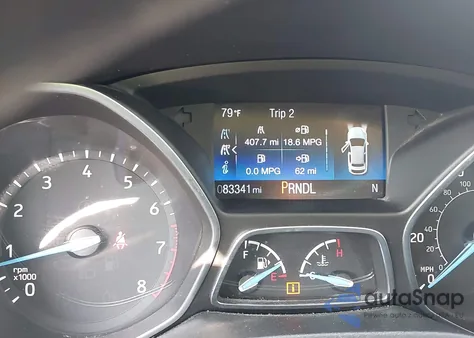 2018 Ford Focus Se из США, поврежденный, VIN 1FADP3F26JL278656